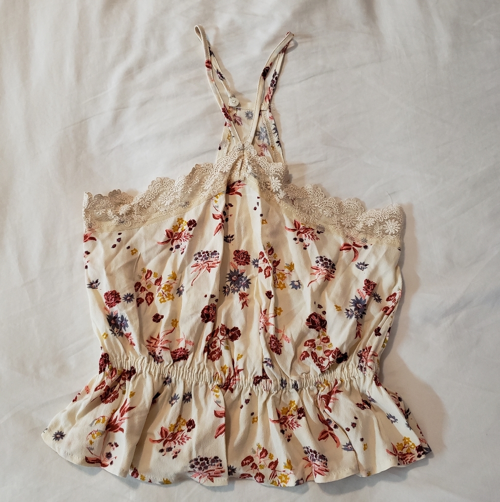 Kendall & Kylie Floral Halter Top
